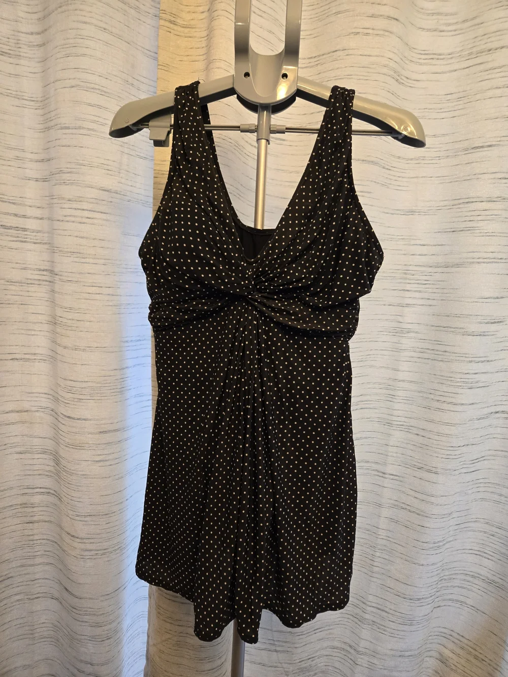 Miraclesuit Swimdress Polka Dot One Piece Est Large